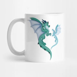 Dragons together Mug